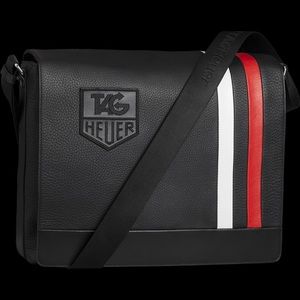 NEW TAG Heuer Mens Messenger Bag